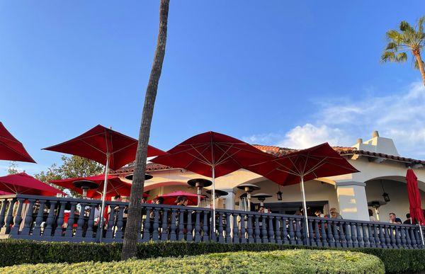 Carmelita's Outdoor Patio with Lake View