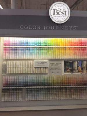 Paint color center