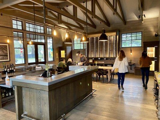 Beautiful tasting room