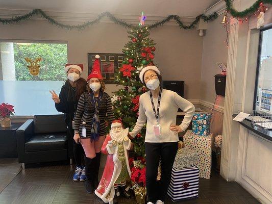 Amazing activities team keeping residents active and festive!