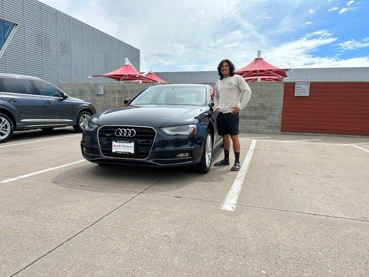 My first audi haven't drove it yet but my feet ache for the pedal!!!