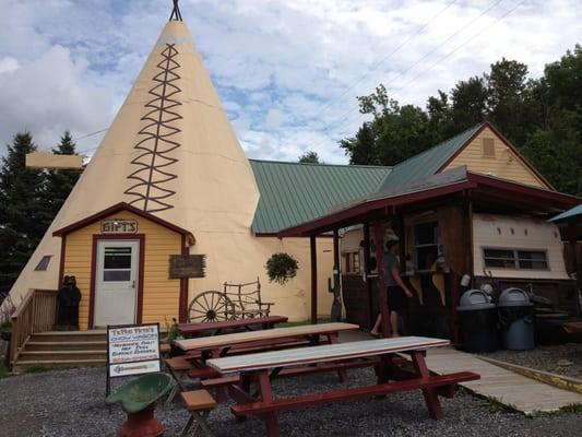 The Tepee gift shop