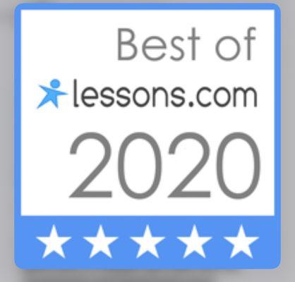 Voted Best Guitar Teacher in W. Hollywood by lessons.com!!