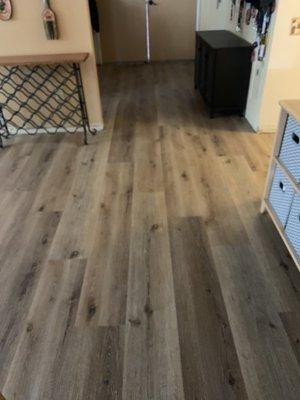 New flooring