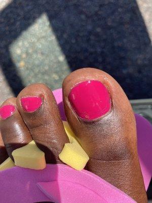 Other poorly painted big toe