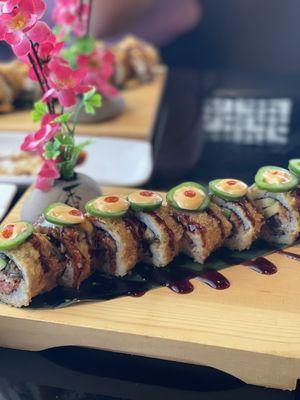 Volcano roll