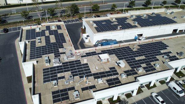 232kw commercial solar system