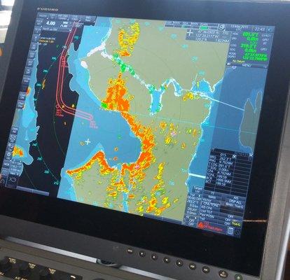 FURUNO ECDIS chart plotting radar