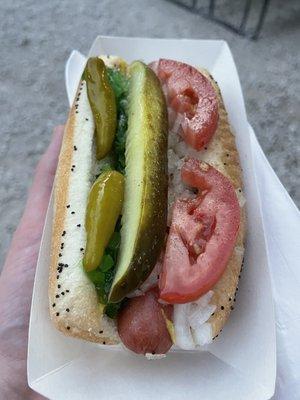 Chicago hot dog