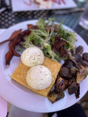 Eggs and Brussel Sprouts