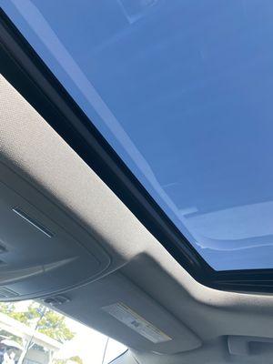 Also had my sunroof done