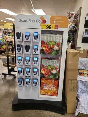 Scan your own groceries as you go