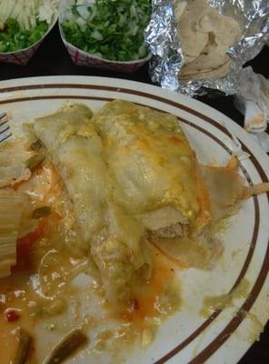 cold enchiladas