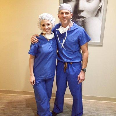 Dr. Justin West and our nurse Krystle - Finesse Plastic Surgery