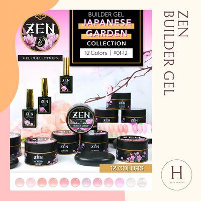 New Product Alert
Zen Builder Gel 
Japanese Garden Collection