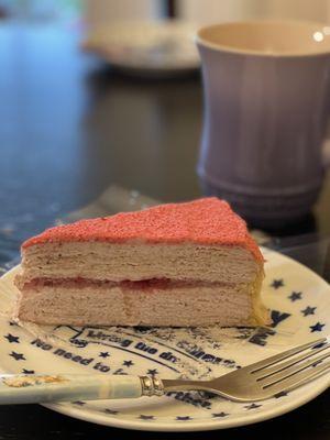 Strawberry crepe cake - seasonal