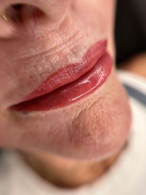 Lip blush/lip tattoo