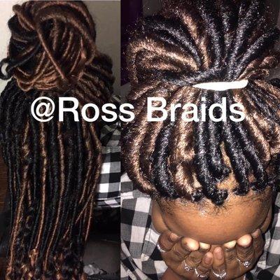 Extension dreads @RossBraids