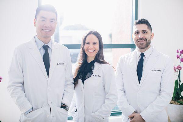 Dr. Kim, Dr. Diaz & Dr. Tamir