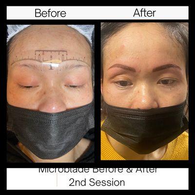 Microblading $350 per session