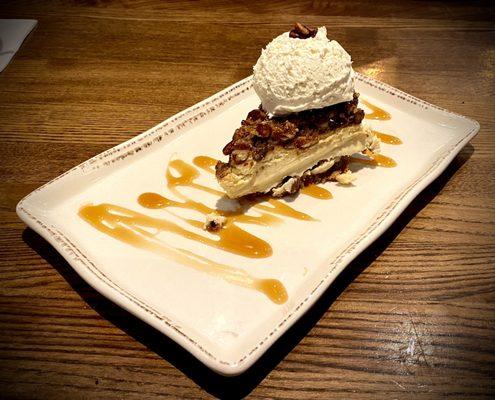 Pecan Pie Cheesecake - Absolutely awesome and worth every calorie consumed...