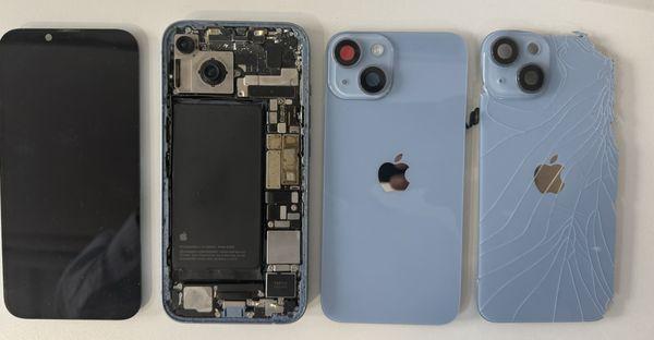 Replacing back glass on iPhone