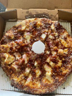 BBQ Chicken Round Specialty Pizza