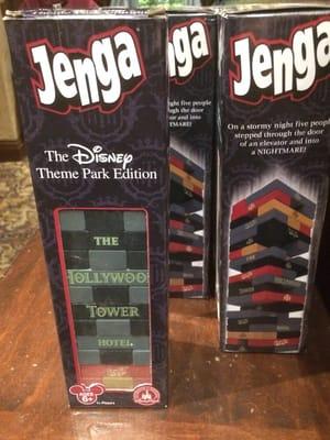 Tower of Terror Jenga!