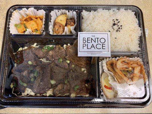 Kalbi Short Rib Bento