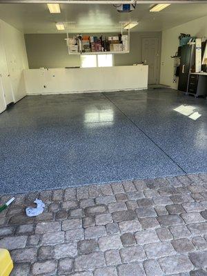 Epoxy floor paint