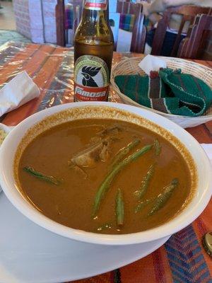 Pepian - amazing stew served with handmade tortillas.