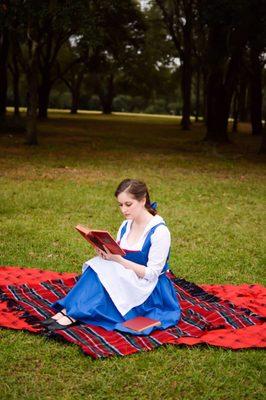 Laura Pratesi as Belle in Beauty and the Beast Photo cred: Amanda Anita Photography