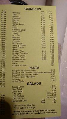 We love the Gyros and Greek salad. Here's the delivery menu.