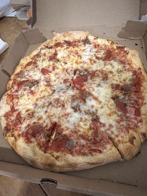 Meat lover pizza