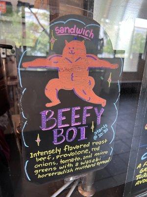 6/24/2023 beefy boi sando