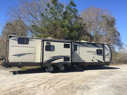 Salem Hemisphere with RV Armor Lifetime Roof