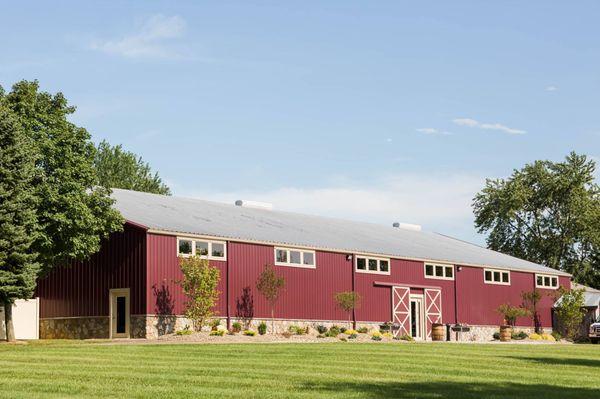 The Stone Hall  Pine View Acres
 Captured by Loren Jackson Photography