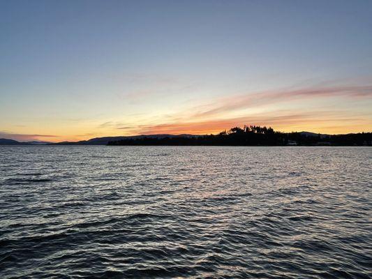 The view from their pier!!