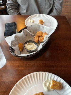 Mac and cheese bites - SOOOO good