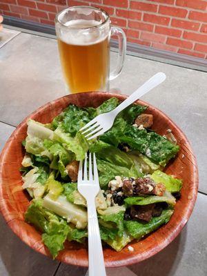 Greek salad! Yum!