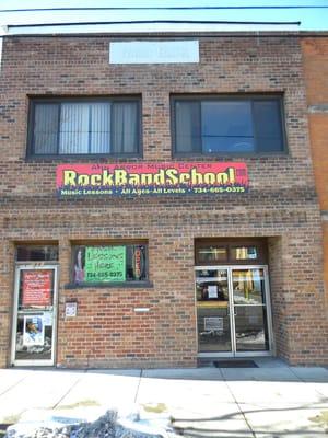 ANN AROBR MUSIC CENTER AND ROCK BAND SCHOOL - 3 floors of instruction in the historic Nalli music building downtown Ann Arbor.