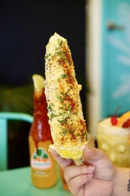 Roasted Street Corn - IG: @nelson_eats