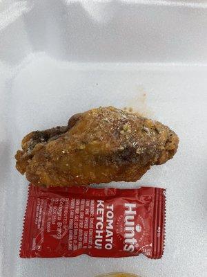 Prices went UP, wing size went DOWN! Smh