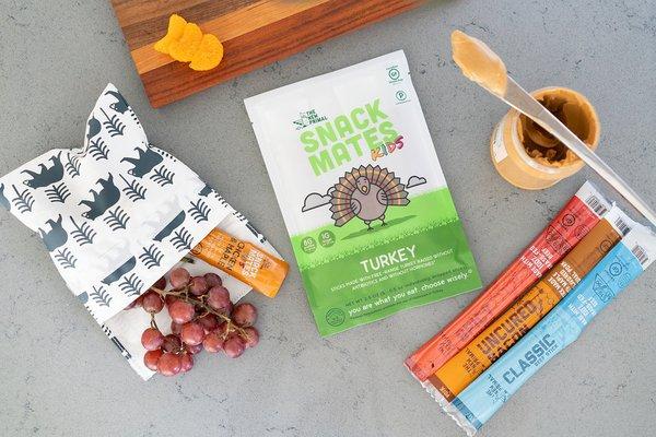 Snack Mates, a high-protein low sugar snack for kids is available at select Kroger locations or at www.thenewprimal.com