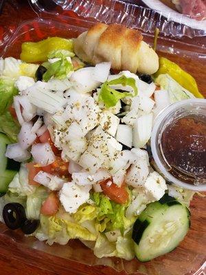 Large greek salad