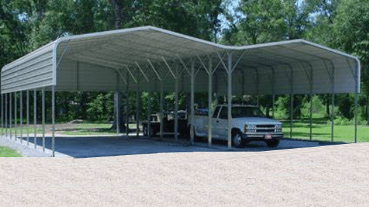 Covered parking with enclosed backs.
   $4 per linear foot.
 COMING SOON