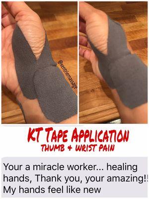 KT Tape Application