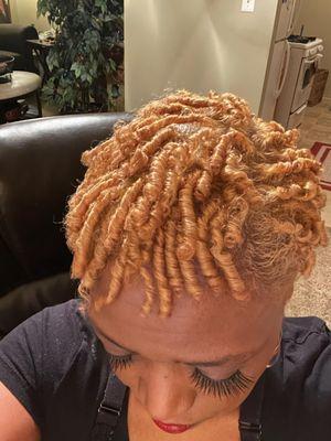 comb twist on FRESH color