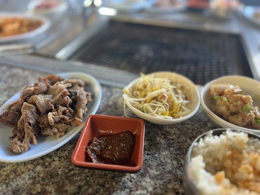 Bulgogi, banchan