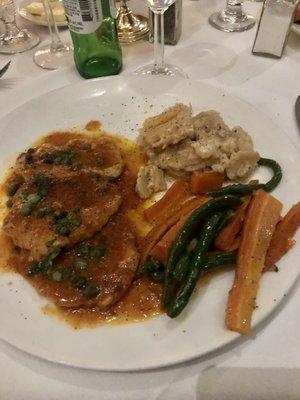 Scalloppina di Vitello Pizzaiola- veal